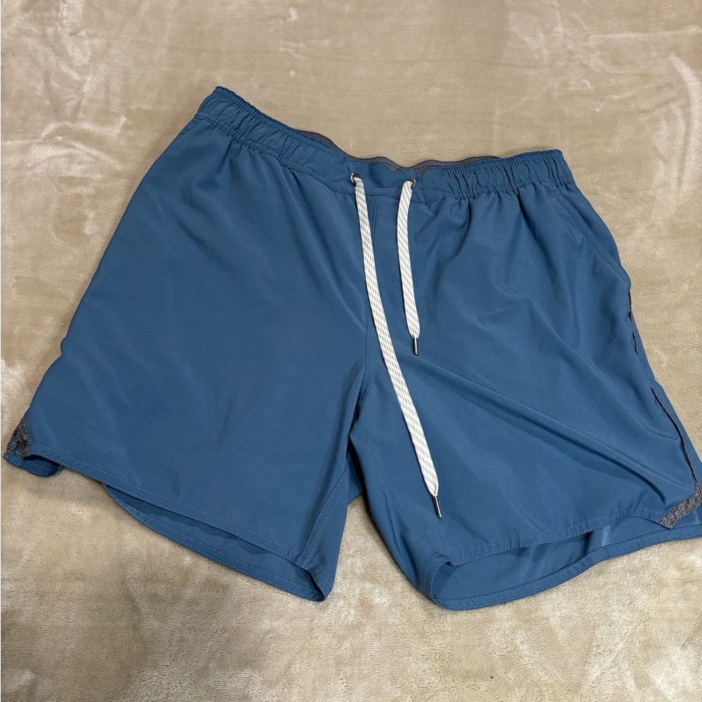 Vuori Blue Athletic Shorts